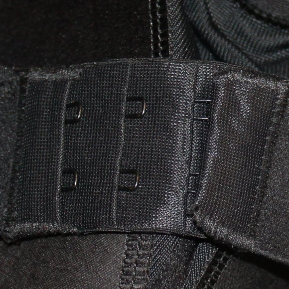 Yvette Workout Bra Black/White  Size 3x 44(D-F) - Picture 4 of 8